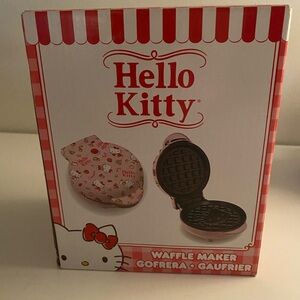 NEW Hello Kitty Sanrio Pink Waffle Maker